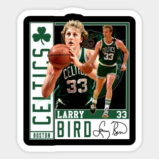 Larry Bird Legend Air Bird Basketball Signature Vintage Retro 80s 90s Bootleg Rap Style Sticker